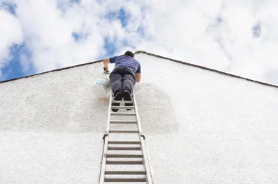Peinture extérieure à Vabre — façades et ravalement